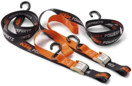 NEW KTM SOFT TIE DOWNS WITH HOOKS U6910046, Model: , Tools & Outdoor Store