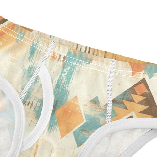 KLL Traditional Tribal Aztec Toddler Boy Cotton Boxer Briefs Cute Children Panties4