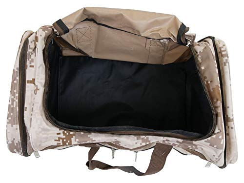 E-Z Roll" Digital Camouflage Duffel Bag/Outdoor Gear Bag/Travel (20") #TOP4