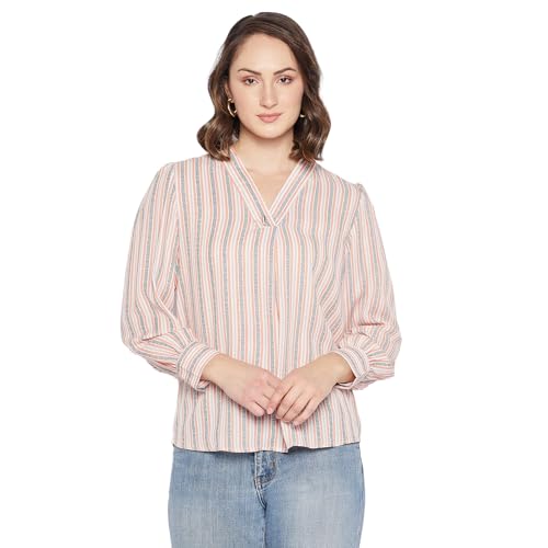 Image of Madame Women Striped Top