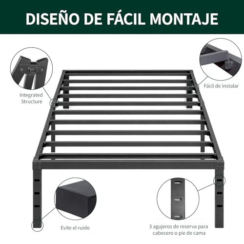 La Mejor Lista de Base de Fierro para Cama , tabla con los diez mejores. 15 Imagen adicional