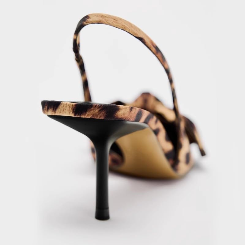 KysBloes Women Low Kitten Heel Pumps Pointed Toe Slingback Heels Patent Leather Slip On Pumps2