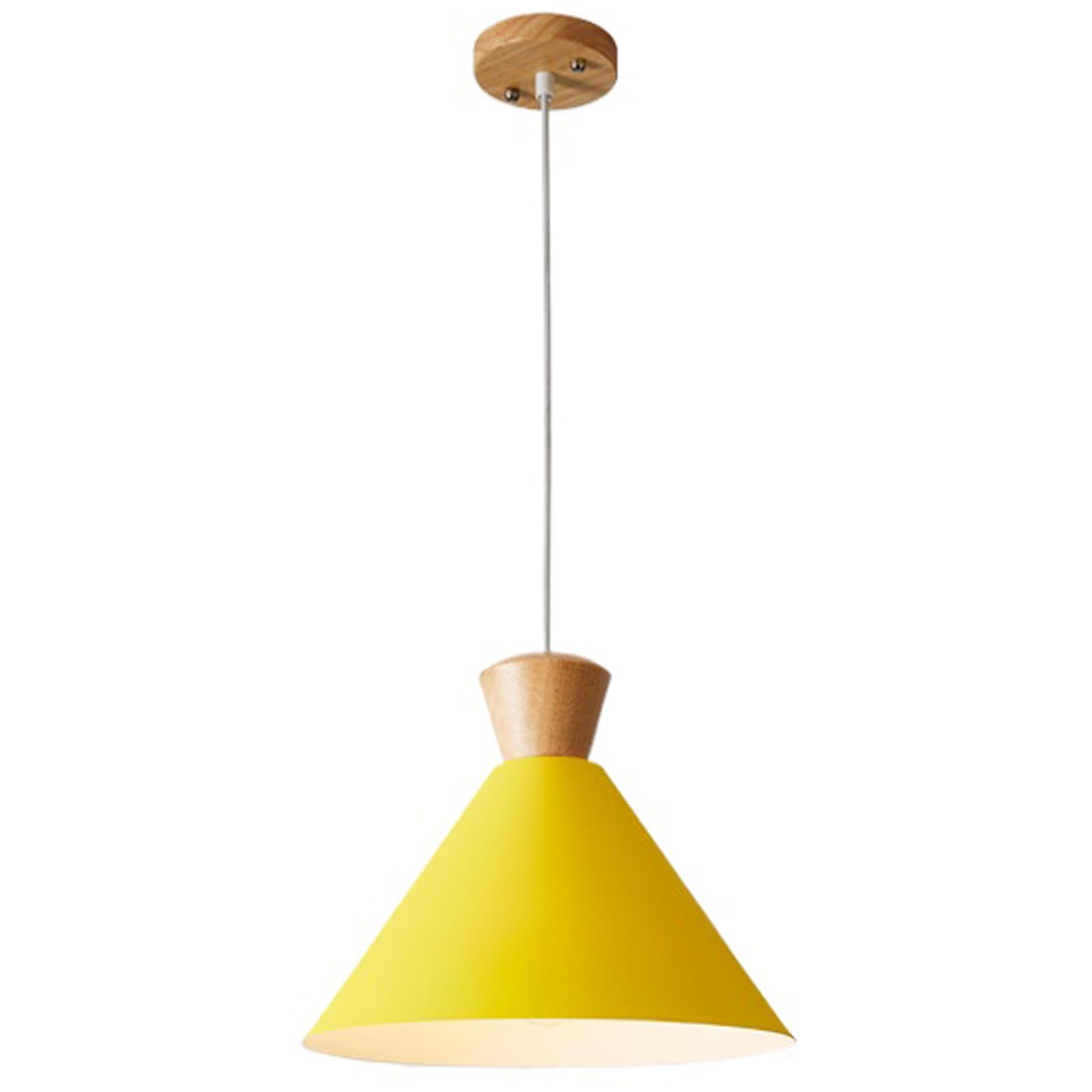 CSXSXAUO Nordic Yellow Hanging Lamp,Modern Ceiling Light Fixture,Macaron Pendant Light,Simple Lighting Fixtures Chandelier,for Restaurant,bar,Coffee-11 Inch Width (Color : Yellow) Star of