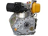 1-Zylinder 4-Takt Dieselmotor mit 219ccm Hubraum