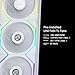 Lian Li Hydroshift 360 AIO - Pre-Installed 3 TL Fans, Side-Mounted Coolant Pathway, 2.88” LCD Screen 480 x 480 Res. Captured Images & Recorded Videos -LGA 1851,1700, 1200, AM5, AM4 - White (HSLCD36TW)