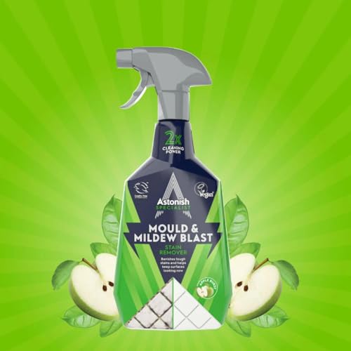 Image of Astonish Specialist Extra Strength Mould & Mildew Stain Remover Blaster Spray, for Fast Mold Removal, 750ml