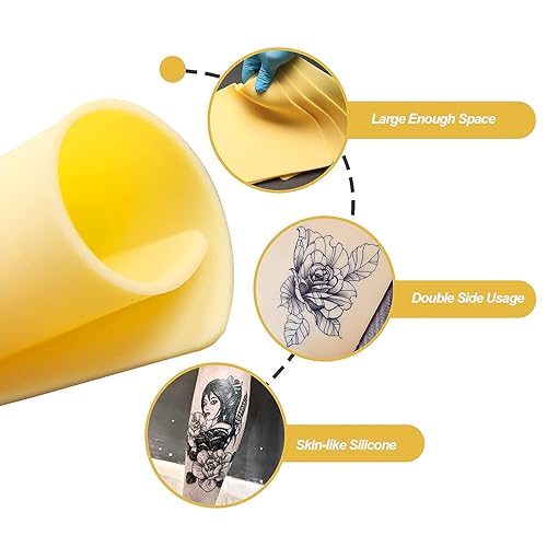 Unihuby 23pcs A4 Tattoo Practice Skin Kit - Image 3