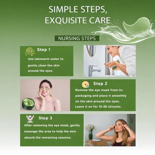Image of Under Eye Patches 60 Pcs, Anti Wrinkle Eye Serum Patch Anti-Aging Under Eye Mask for Removing Dark Circles, Repair Fine Lines Puffiness & Wrinkles