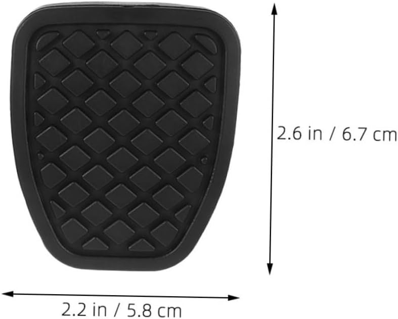 4pcs Outback Clutch Brake Pedal Pad Cover Replacement Rubber Foot Pedal Pad