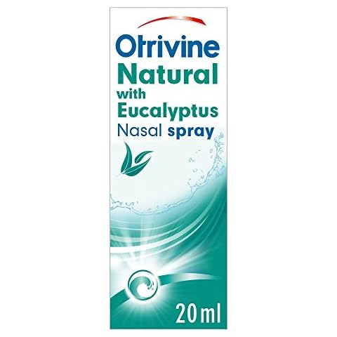 Otrivine Natural with Eucalyptus Nasal Spray 20 ml Cover