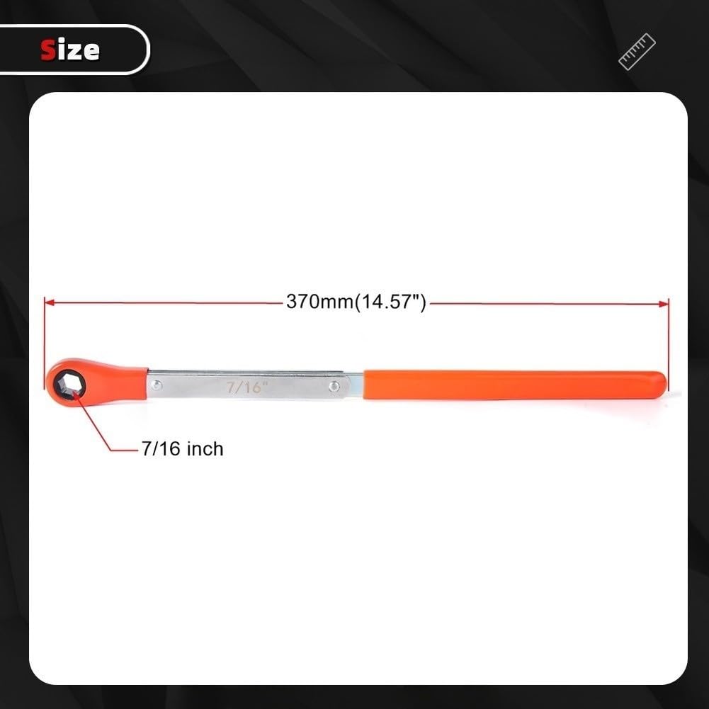 para llave de Ajuste para Tensión de Frenos 23cm para llave(7/16 Wrench)