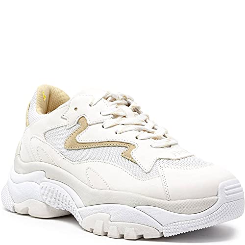 Chiusura: pizzo Ash Addict Off White - Scarpe da ginnastica da donna, Vaniglia., 39 EU