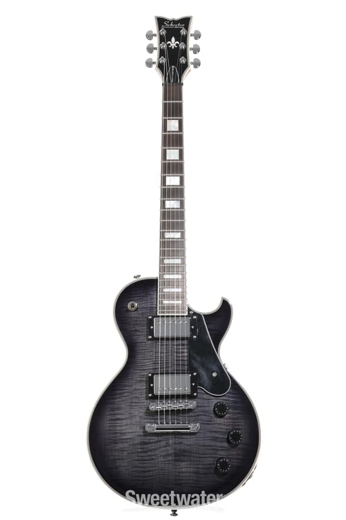 Amazon.co.jp: Schecter 6 String Solo-II Custom, Trans Black Burst