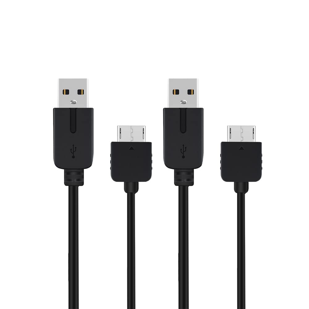 CHILDMORY 2pcs 1.2M/3.9FT USB Charger Cable for PS Vita Data Transfer Charging Cord PS Vita 1000