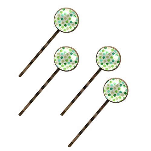 Épingles à cheveux rétro finitions artisanales lot de 4 barrettes en alliage durable