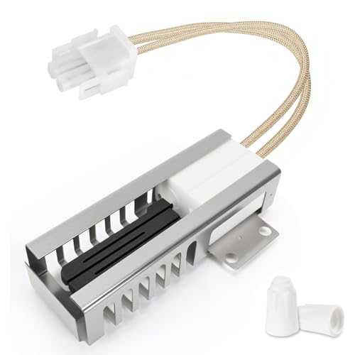 74007498 Gas Range Broil Igniter Glowbar Compatible with Maytag Whirlpool MGR4452BDW MGR4451BDW MGR4451BDQ MGR4452BDB MGR5755QDW, Oven Flat Igniter Replace 7432P106-60 AP4096256 PS2085070