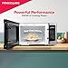 FRIGIDAIRE Stainless Steel Microwave Oven, Multi Function, Programmable, 1.1 Cu Ft 1000-Watt