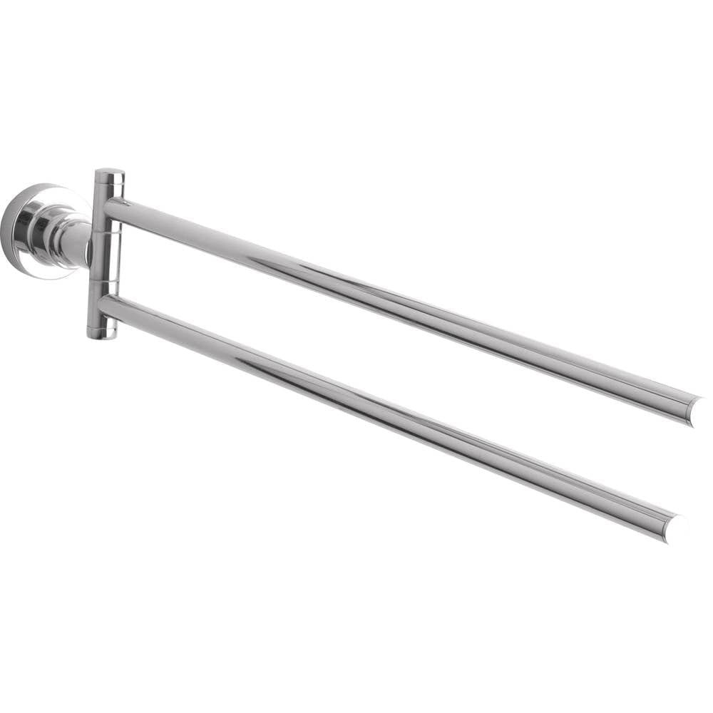 Colgador de toallas tesa Luup, metal cromado, autoadhesivo, tecnología adhesiva de montaje, 86 x 50 x 485 mm