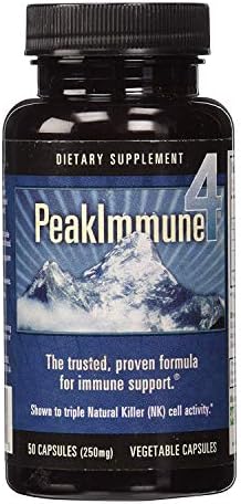 DAIWA HEALTH DEVELOPMENT Peak Immune 4 250MG, 50 Cap, EA-1
