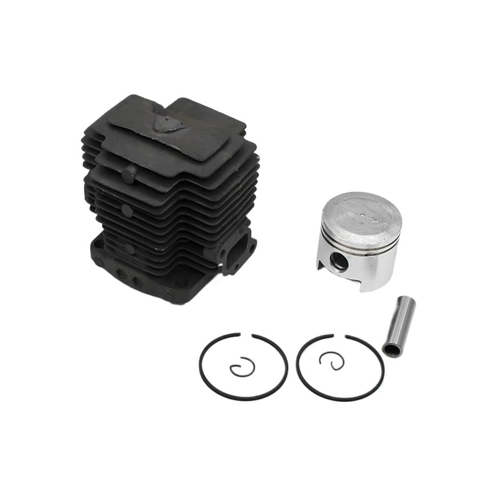 Kit de pistón de cilindro de 41,5 mm y 44 mm compatible con K-wasaki TH48, TH43, Kbl48, KBH48, TH430, KBH43A, KAAZ, cortadora de césped, desbrozadora, pieza de motor. Piezas de repuesto(Th43 41.5mm)