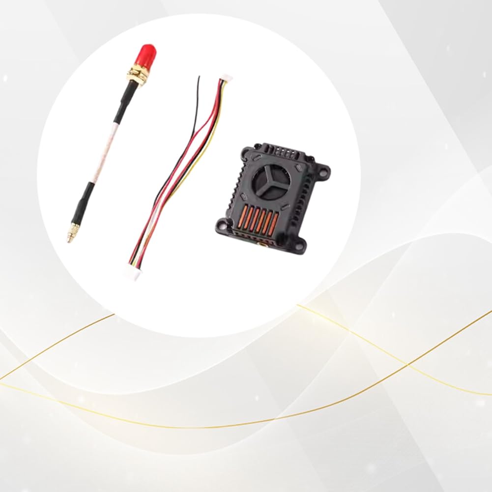Trasmettitore Video VTX FPV da 5.8 GHz, 3 W, 48 Canali, Regolabile da 25 MW A 1000 MW, 2000 MW, 3000 MW per Droni da Gara FPV A Lungo Raggio