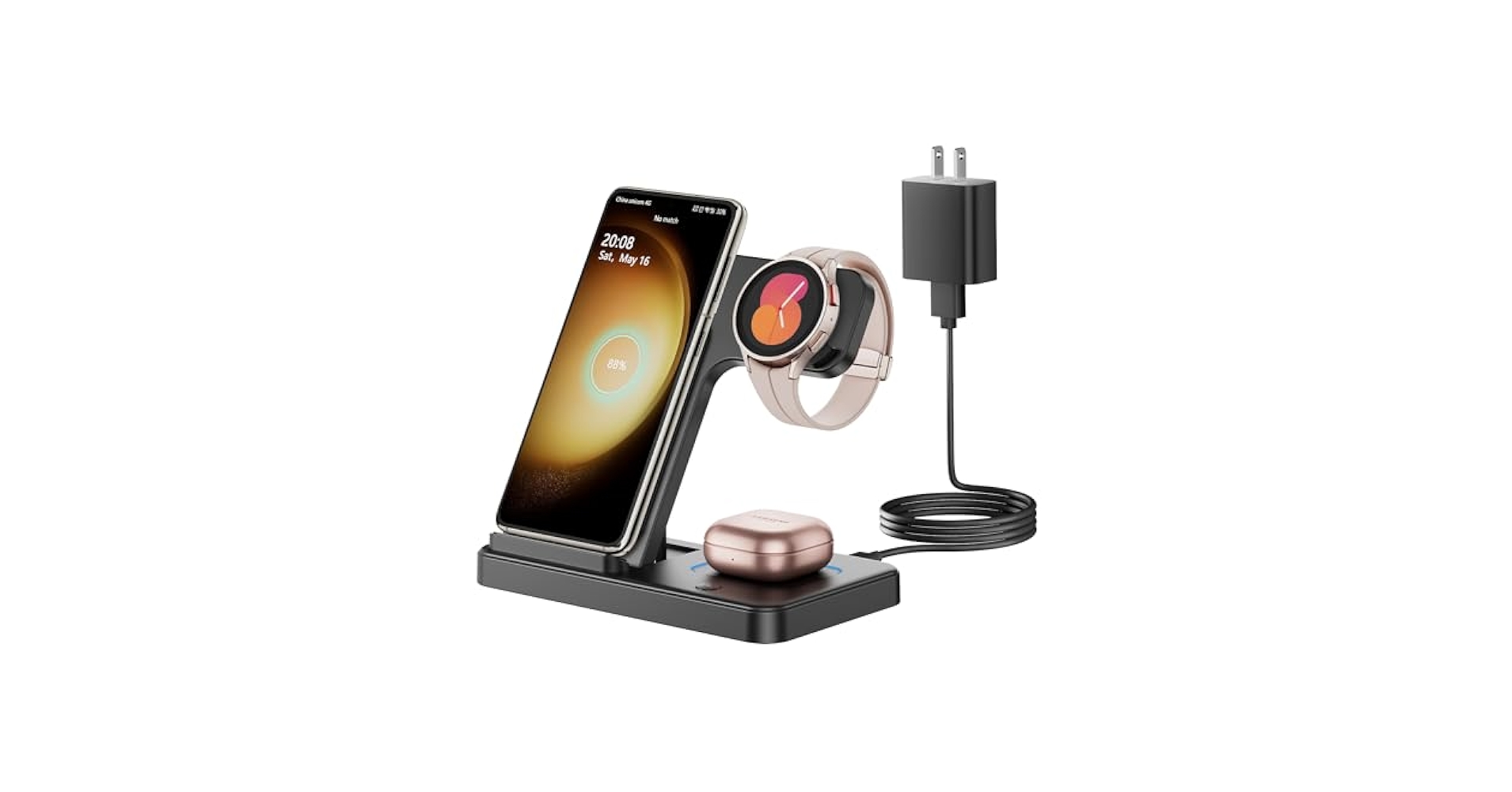 Amazon.com: GEEKERA Wireless Charger for Samsung, 3 in 1