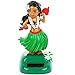 Tumnea Solar Bobblehead Hula Girl - Juguete de Baile Solar, Figura de niña Hawaii, Mini muñeca Hawaii Girl para Tablero, alféizar de Ventana, Coche, Oficina, Escritorio