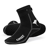 COPOZZ Diving Socks 3mm Neoprene Beach Water Socks-Anti Slip for Snorkel Swim Youth Men Women