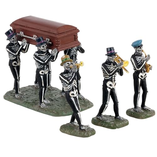 Lemax - Jazz Funeral, Set Of 4