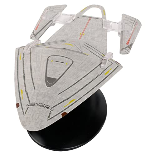 Star Trek US Voyager-J vaisseau Eaglemoss pour decorer un bureau de passionne de Star Trek Universe