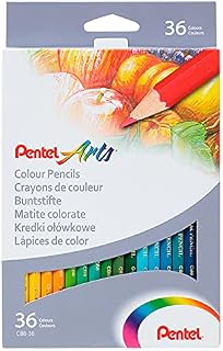 Pentel CB8 Buntstifte 36 Stück