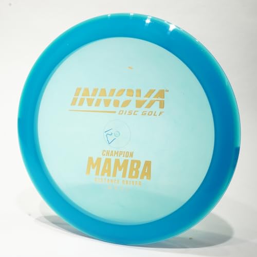Innova Champion Mamba Disc Golf Distance Driver, Pick Color/Weight [Stamp & Exact Color May Vary] Blue 150-159 Grams