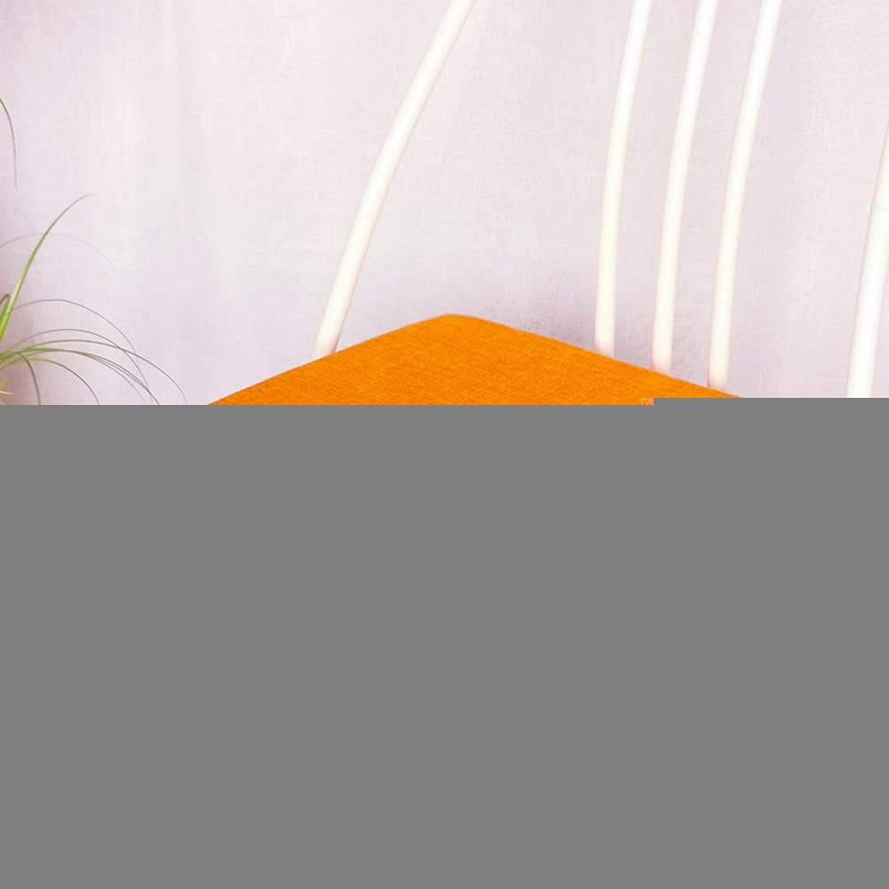 Yanman Memory Foam Chair Cushion with Zipper,Indoor/Outdoor Square Patio Cushion for Kitchen Dining Office Chair,Super Soft Chair Pads Bar Stool Cushion with Ties,Non-Slip Seat Mats