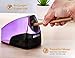 Bostitch Personal Electric Pencil Sharpener, Powerful Stall-Free Motor, High Capacity Shavings Tray, Metallic Purple