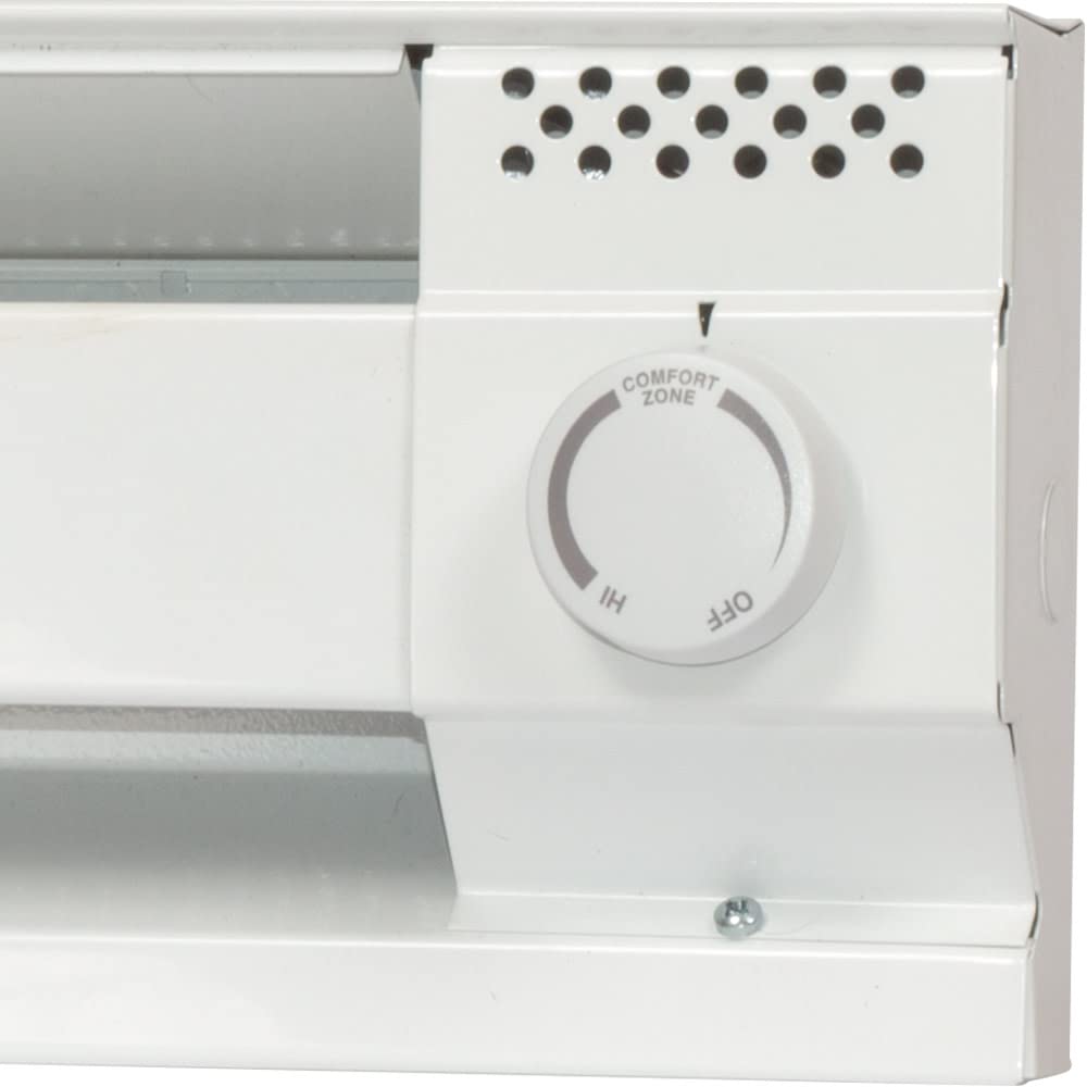 Cadet BTF2W Double Pole Baseboard Heater Thermostat , White , Small -  Fireplace Accessories - Amazon.com