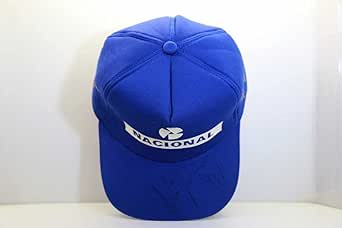 Amazon.co.jp アイルトン・セナ 直筆サイン NACIONAL キャップ 1993 日本GP 鈴鹿 マルボロ マクラーレン