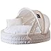 YBYB Panier pour Chien Dog de Luxe Nid Pet Nid Princesse Berceau Bed Maison Lavabo Pet Lit Chat Chat Intérieur Chat Coussin de Tapis de chenil pour Petit Moyen-Dog Chien Lit (Color : Champagne)