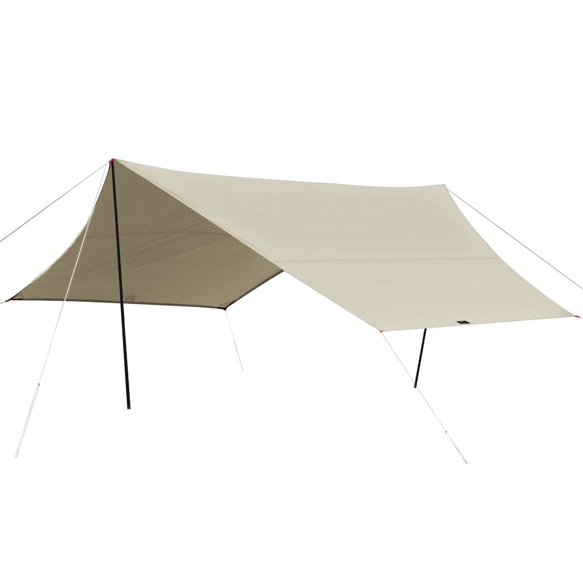 新品未使用 ヘキサタープ ライトベージュ フィールドア Amazon | FIELDOOR ヘキサ タープ Lサイズ 530×570cm 【ライト