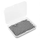 100PCS 1/4 Inch G25 Precision Chrome Steel Bearing Balls - Hardened & Mirror Polished (6.35mm) - for Bearings, Industrial & DIY Projects
