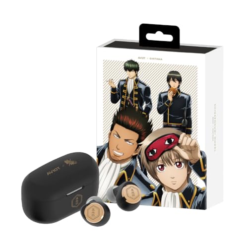 Amazon.co.jp: AVIOT TE-V1R-GT 銀魂 コラボ ワイヤレスイヤホン