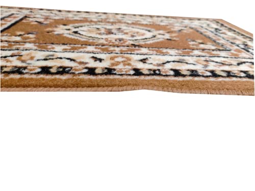 Image of Prince Hand-Knotted Kashmiri Carpet for Living Room Bedroom Dining Room 1.5 x 5 Feet
