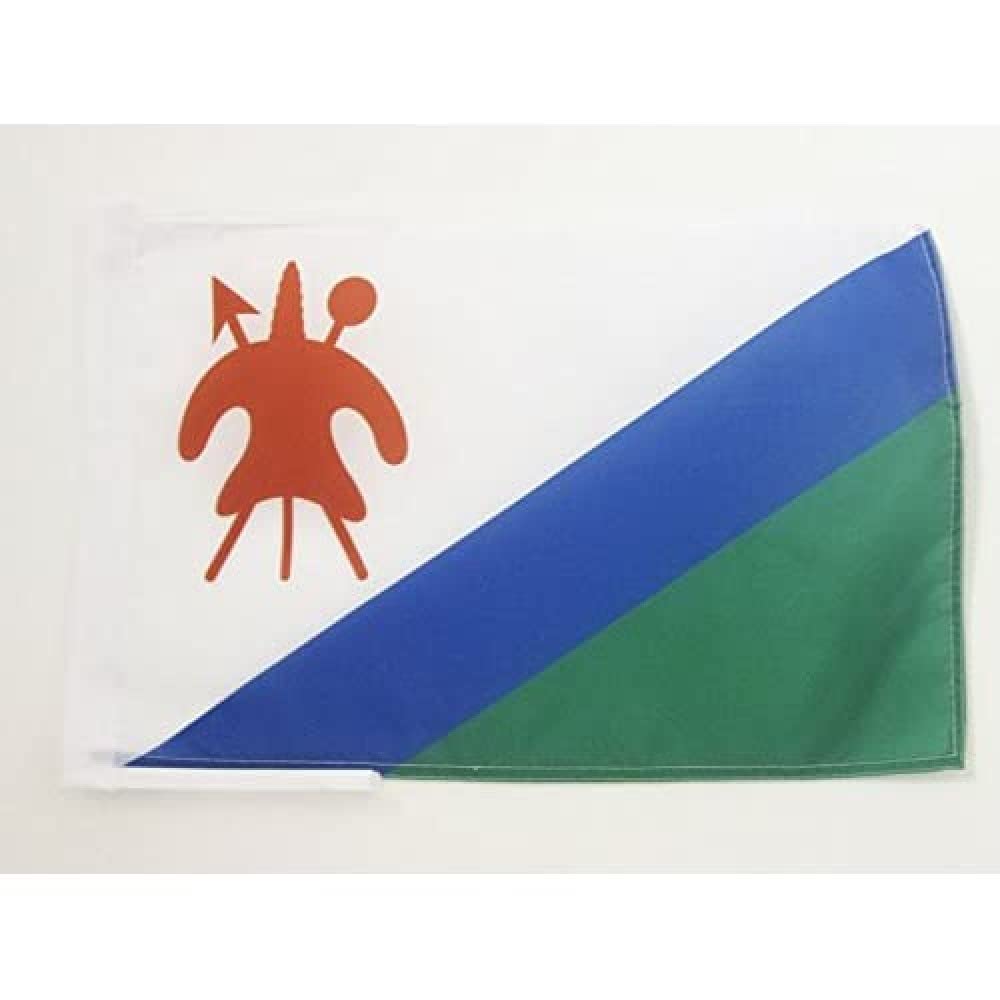 Iran Old Persia Flag 18'' x 12'' cords - Persian SMALL flags 30 x 45cm - Banner 18x12 in - AZ FLAG — view 1040