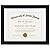 Americanflat 11x14 Black Diploma Frame | Displays 8.5x11 Diplomas with Mat or 11x14 Inch Without Mat. Shatter-Resistant Glass. Hanging Hardware Included!