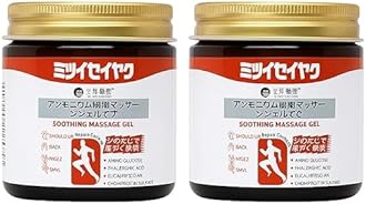 Japanese Instant Pain Relief Soothing Massage Gel | Fast-Acting Muscle & Joint Comfort | With Mugwort Oil, Camphor & Lactic Acid | Relief for Back, Neck, Shoulders & Knees (2)