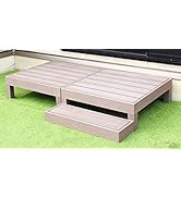 Amazon.co.jp: リビングアウト(Living Out) 天然木ウッドデッキ 0.5坪