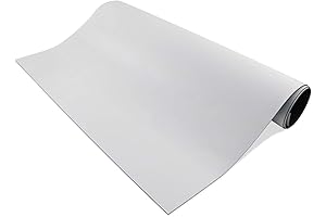 Master Magnetics 12" X 24" Whiteboard Wallpaper Vinyl Sheet