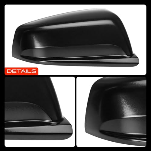 A-Premium Driver Side Rearview Mirror Cover Cap Compatible with Chevrolet by A-Premium - Used condition - Image 8