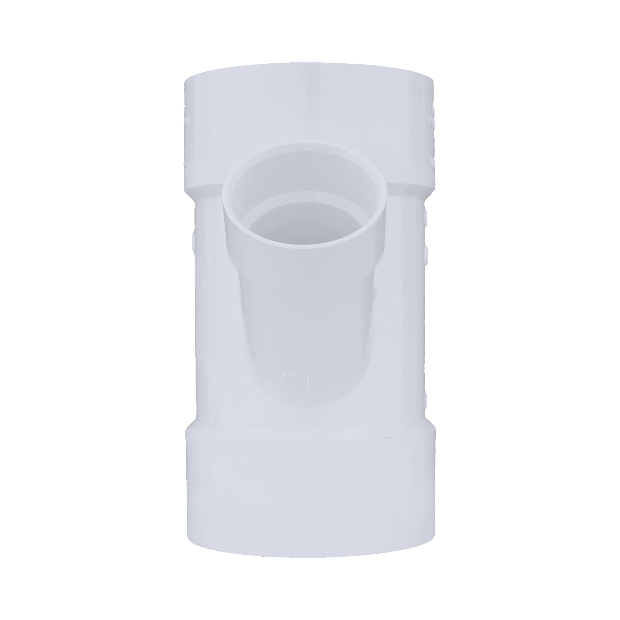 Charlotte 601 Blanco PVC Reducción Ajuste Wye, 6 "x 6" x 3 "