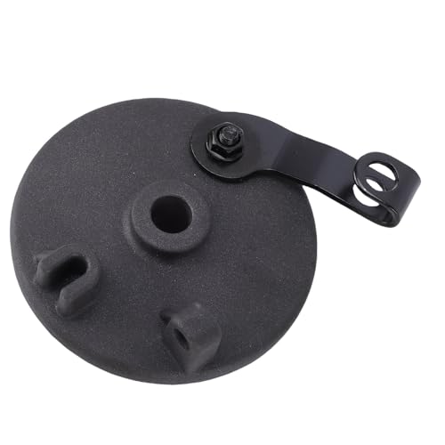 Tbest Cubierta de Freno de Tambor de Aleación de Aluminio para Patinete Eléctrico, Gris Mate, para 3 Lite