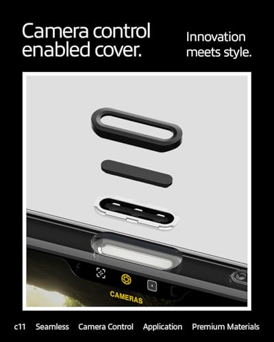 Image of Spigen Ultra Hybrid T MagFit Back Cover Case for iPhone 16 Pro, c11 Collection, MagSafe Compatible, Camera Control Covered, 3D Effect with Hexa-Layer Print - PC+TPU | Sephiroth